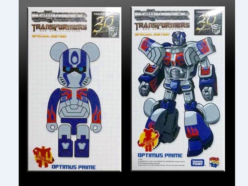 New Medicom Bearbricks Optimus Prime, Nemesis Prime and Starcream